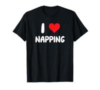 I Love Napping - Cuore - Nap Naptime Sleep Sleeping Maglietta