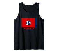 I Love Nashville, Nashville Tennessee Illustration Graphic Canotta