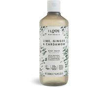 I Love Naturals Collection Detergente Corpo Vegano Lime, Zenzero e Cardamomo 500 ml - Detergente corpo