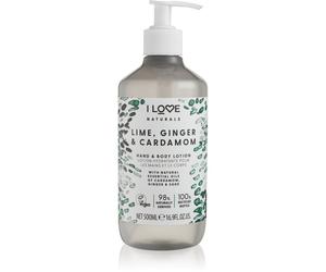 I Love Naturals Lime, Ginger & Cardamom latte corpo 500 ml