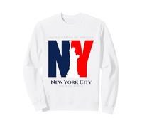 I Love New York City, Cool New York City Abstract Graphic Felpa