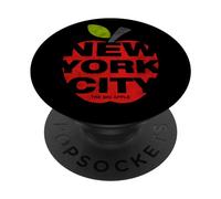 I Love New York City, New York City La Grande Mela Grafica PopSockets PopGrip Adesivo