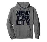 I Love New York, fantastico design grafico retrò di New York City Felpa con Cappuccio