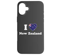 I Love New Zealand I Heart New Zealand NZ Custodia per iPhone 16 Plus