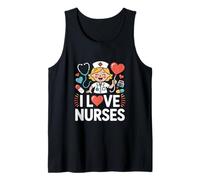 I Love Nurses - Un sentito Tributo all'assistenza Sanitaria Canotta