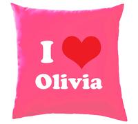 I Love Olivia - Cuscino - Cantante Canzoni Dean Ventola Tour Uomo Bisogno
