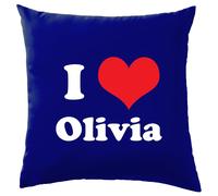 I Love Olivia - Cuscino - Cantante Canzoni Dean Ventola Tour Uomo Bisogno