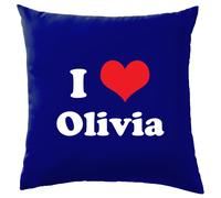 I Love Olivia - Cuscino - Cantante Canzoni Rodrigo Ventola Tour