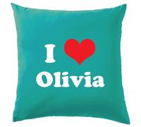 I Love Olivia - Cuscino - Cantante Canzoni Rodrigo Ventola Tour