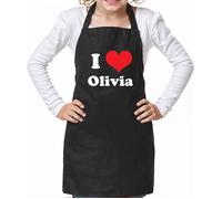 I Love Olivia - Unisex Bambini Grembiule - Cantante Canzoni Dean Ventola Tour