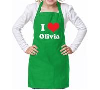 I Love Olivia - Unisex Bambini Grembiule - Cantante Canzoni Dean Ventola Tour