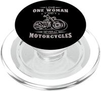 I Love One Woman and Diverse Motociclette Biker PopSockets PopGrip per MagSafe