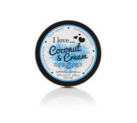I Love Originals Coconut & Cream Body Butter, Made With 87% Naturally Derived Ingredients Including Shea Butter & Coconut Oil For Soft & Hydrated Skin, Vegan-Friendly - 200ml