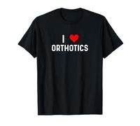 I Love Orthotics - Tutore per Piede e Caviglia Maglietta