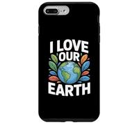 I Love Our Earth - Messaggio ambientale Custodia per iPhone 7 Plus/8 Plus