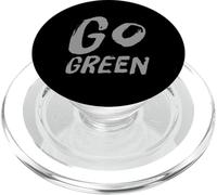 I Love Our Planet Eco Go Green - Dichiarazione di Eco Warrior PopSockets PopGrip per MagSafe