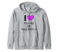 I Love Palma di Maiorca Spagna Felpa con Cappuccio