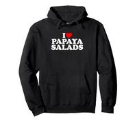 I Love Papaya Salad Felpa con Cappuccio