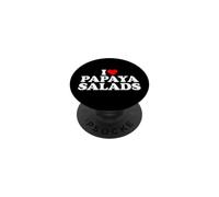 I Love Papaya Salad PopSockets PopGrip Adesivo