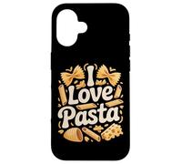 I Love Pasta Appassionato Divertimento Foodie Custodia per iPhone 16