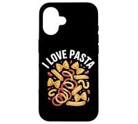 I Love Pasta Appassionato Foodie Dichiarazione Custodia per iPhone 16