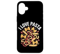I Love Pasta Appassionato Foodie Dichiarazione Custodia per iPhone 16 Plus