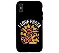 I Love Pasta Appassionato Foodie Dichiarazione Custodia per iPhone X/XS