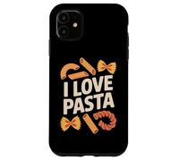 I Love Pasta Cibo Italiano Passione Custodia per iPhone 11