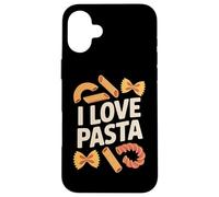 I Love Pasta Cibo Italiano Passione Custodia per iPhone 16 Plus