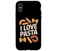 I Love Pasta Cibo Italiano Passione Custodia per iPhone X/XS