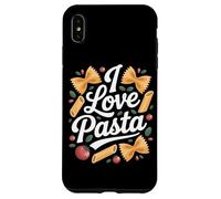 I Love Pasta Cucina Italiana Arte Grafica Custodia per iPhone XS Max