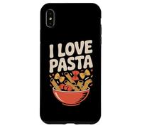 I Love Pasta Divertente Cucina Italiana Arte Custodia per iPhone XS Max