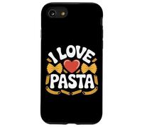 I Love Pasta Foodie Cuore Custodia per iPhone SE (2020) / 7/8