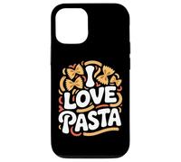 I Love Pasta Funny Food Lover Citazione Custodia per iPhone 12/12 Pro