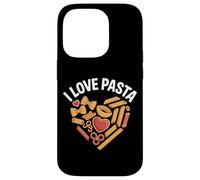 I Love Pasta - Tagliatelle a forma di cuore Custodia per iPhone 14 Pro