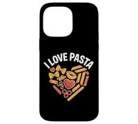 I Love Pasta - Tagliatelle a forma di cuore Custodia per iPhone 14 Pro Max