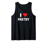 I Love Pastry - Cuore - Bake Bakery Baking Bake Cake Bread Canotta