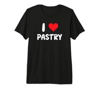I Love Pastry - Cuore - Bake Bakery Baking Bake Cake Bread Maglietta Premium