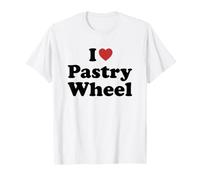 I Love Pastry Wheel Maglietta