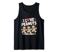 I Love Peanuts - Divertente design a cartoni animati Canotta
