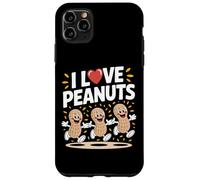 I Love Peanuts - Divertente design a cartoni animati Custodia per iPhone 11 Pro Max
