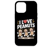 I Love Peanuts - Divertente design a cartoni animati Custodia per iPhone 12 Pro Max