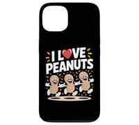 I Love Peanuts - Divertente design a cartoni animati Custodia per iPhone 13