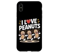 I Love Peanuts - Divertente design a cartoni animati Custodia per iPhone XS Max