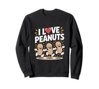 I Love Peanuts - Divertente design a cartoni animati Felpa