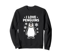 I Love Penguins - Fiocco di neve Felpa