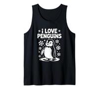 I Love Penguins - Papillon invernale a forma di pinguino Canotta