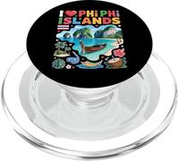 I Love Phi Phi Islands Thailandia Viaggio Souvenir PopSockets PopGrip per MagSafe