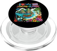 I Love Phi Phi Islands Thailandia Viaggio Souvenir PopSockets PopGrip per MagSafe