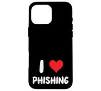 I Love Phishing - Cuore - Scam Scammer Frode Controllo di audit Custodia per iPhone 16 Pro Max
